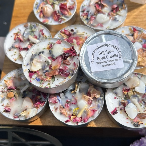 Tealight Spell Candles: Self-love - Picture 2 of 2